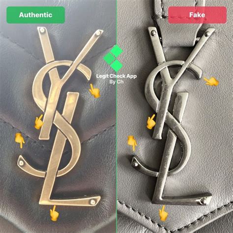 real YSL logo